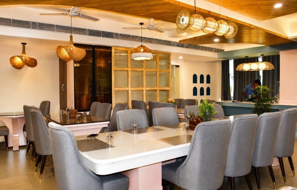 The multi-cuisine restaurant at Arista Haven, Tapovan, Rishikesh