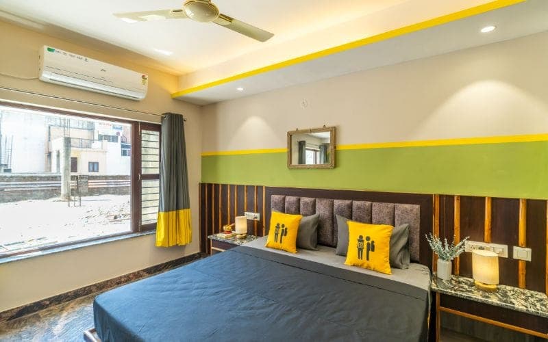 The Superior Double Room (AC) at The Hosteller Rishikesh, Ganges