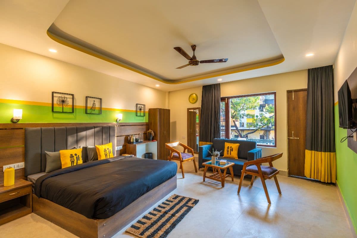 A room at The Hosteller Rishikesh, Laxman Jhula
